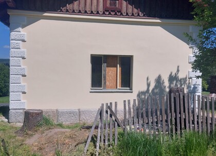 Oprava fasády rodinného domu v Kdyni