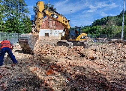 ELRAIL - demolice železníční stanice 