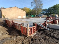 ELRAIL - Plzeň-Koterov - vybudování skladové haly