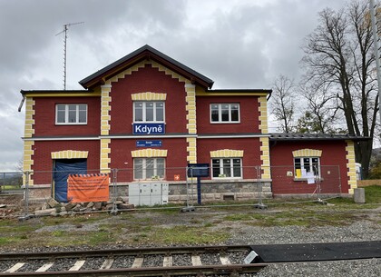 IMG_1284Kdyně - žst.- po sundání lešení