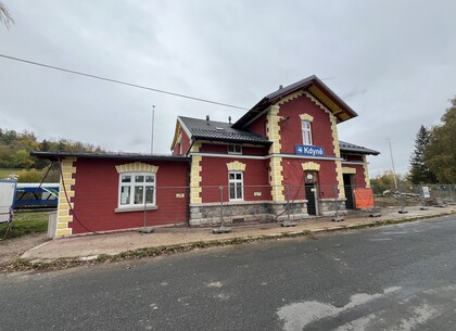 Kdyně - sundání lešení 