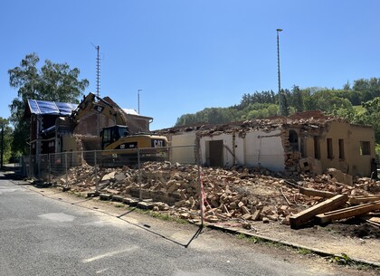 ELRAIL - demolice železníční stanice IMG_6750